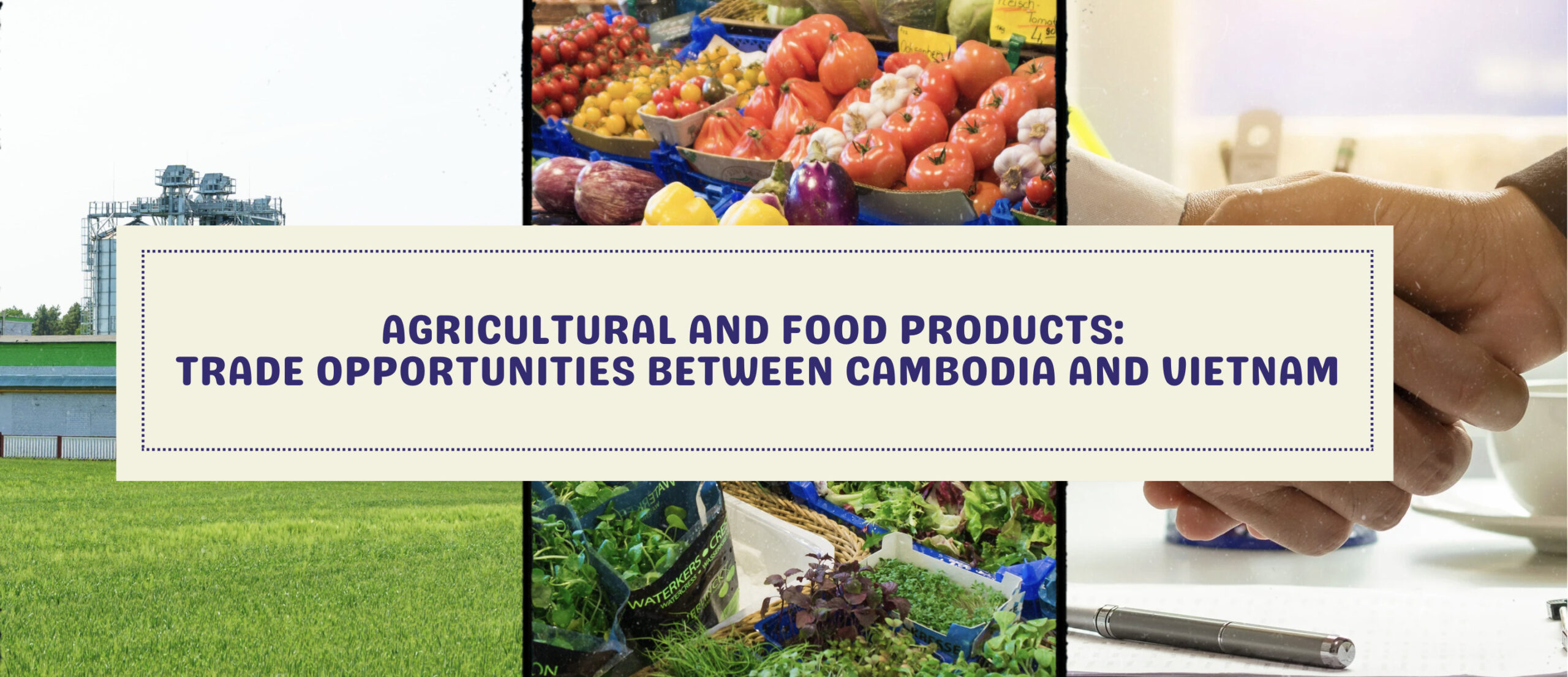 Agricultural and food products: Trade opportunities between Cambodia and Vietnam